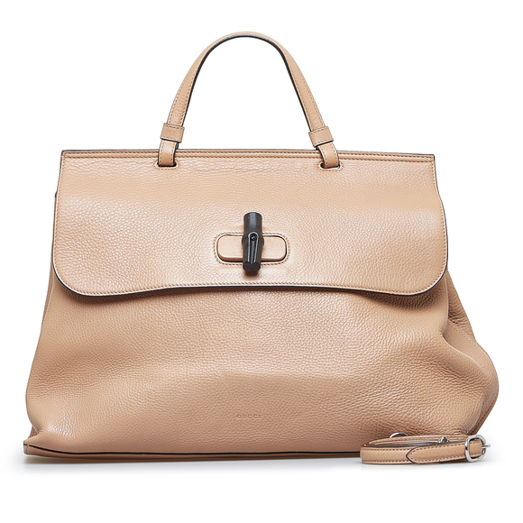 GUCCI Medium Bamboo Daily Satchel - Picture 11 of 11